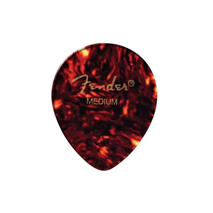 Fender Classic Celluloid Picks 12 pcs 347 shape heavy shell guitar picks