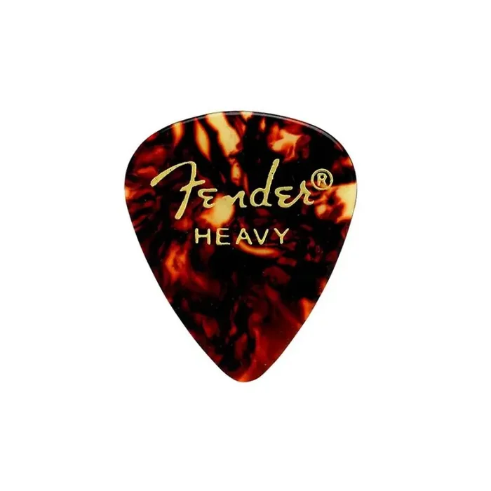 Fender Classic Celluloid Picks 12 pcs 351 shape heavy shell guitar picks