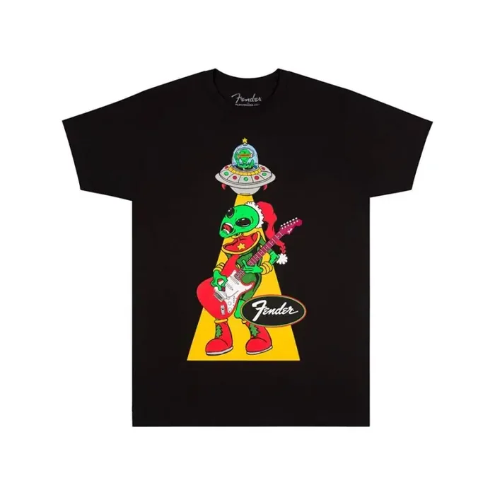 Fender Clothing T-Shirts t-shirt Ugly Christmas Alien, black, S