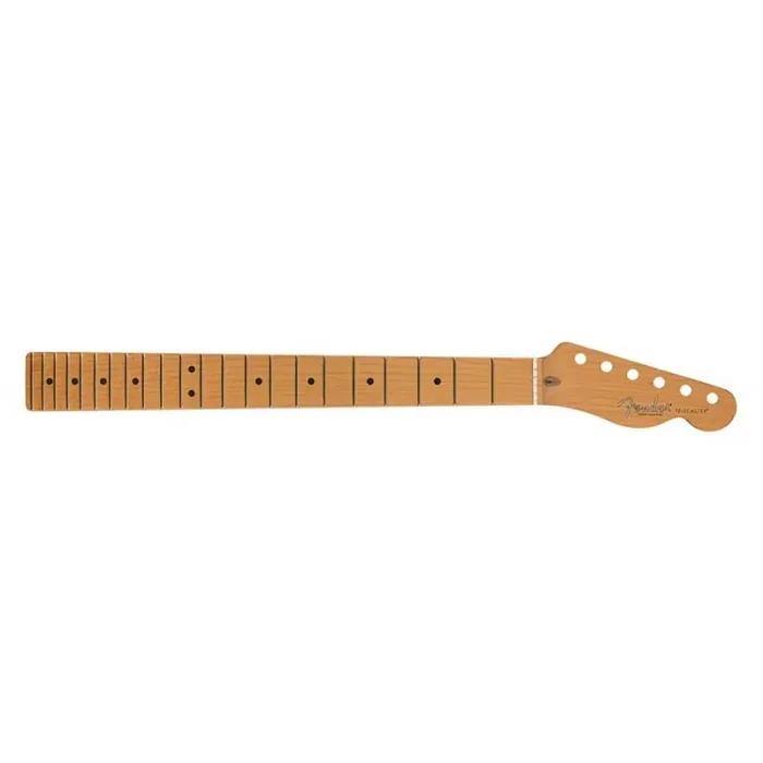 Fender Genuine Replacement Part American Professional II roasted maple Telecaster neck, 22 narrow tall frets, 9.5″ maple fingerboar