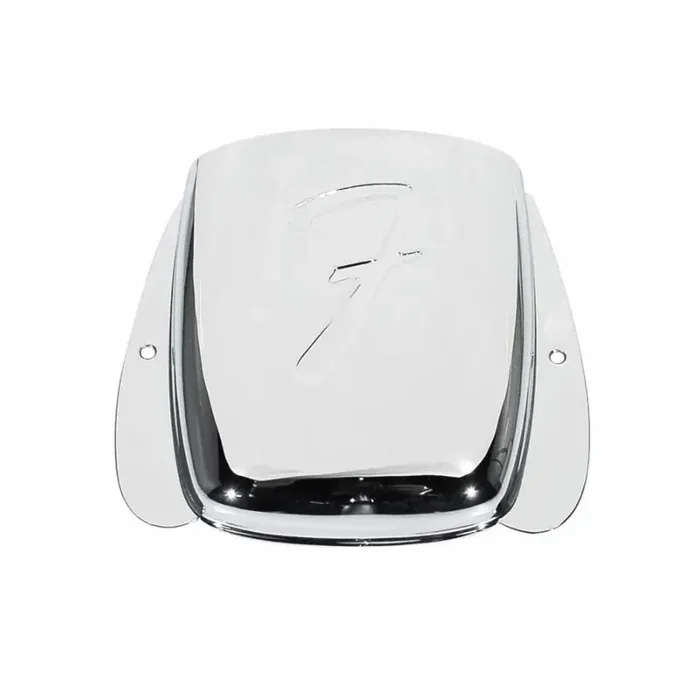 Fender Genuine Replacement Part bridge cover vintage Jazz Bass chrome