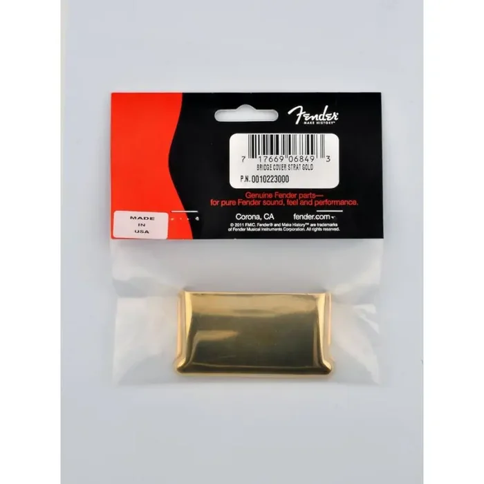 Fender Genuine Replacement Part bridge cover Vintage Strat gold