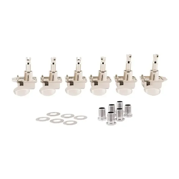 Fender Genuine Replacement Part Classicgear staggered tuning machines, chrome