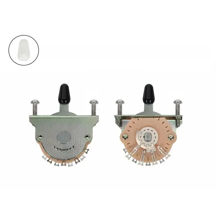 Fender Genuine Replacement Part lever switch 5-way for strat bolts and cap included