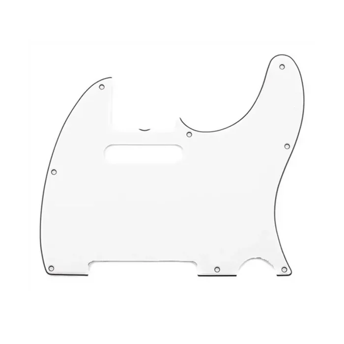 Fender Genuine Replacement Part pickguard Pure Vintage ‘64 Telecaster 3-ply eggshell 8-hole
