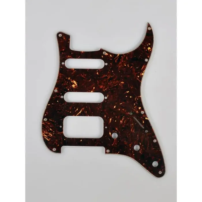 Fender Genuine Replacement Part pickguard Standard Strat HSS 11 screw holes 4-ply tortoise shell