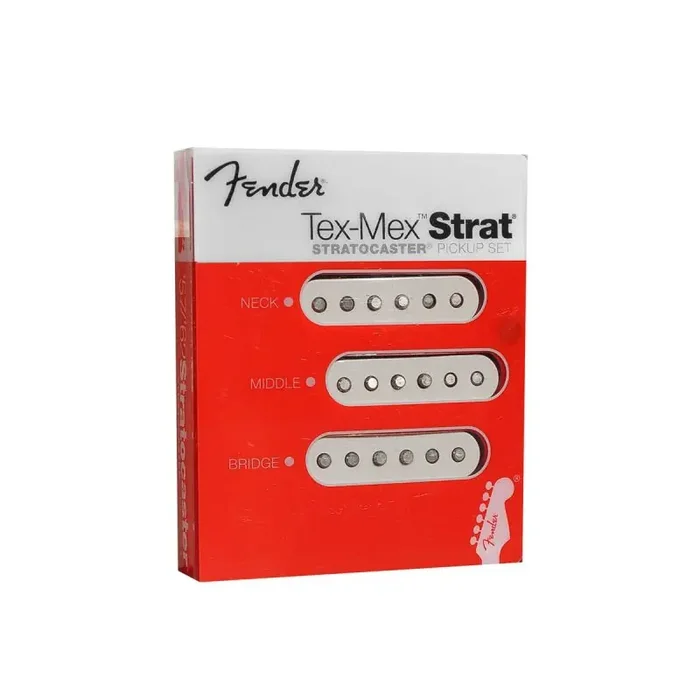 Fender Genuine Replacement Part pickup set Original White Stratocaster Tex-Mex