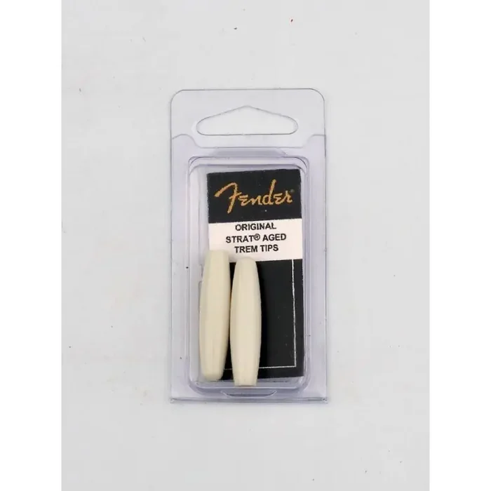 Fender Genuine Replacement Part tremolo arm tips for Strat parchment set of 2