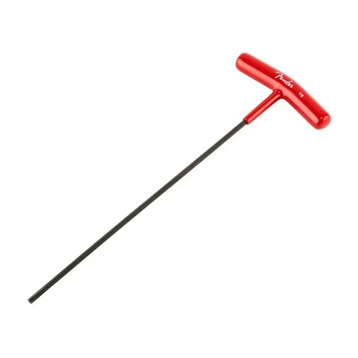 Fender Genuine Replacement Part truss rod wrench, ‘T-style‘, 1/8″, red