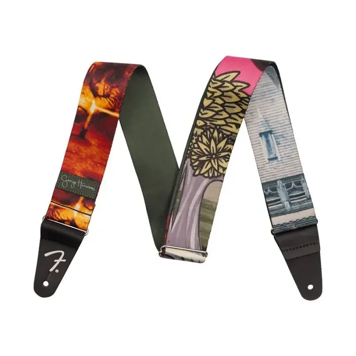 Fender George Harrison ATMP Friar Park guitar strap, polyester, 2″