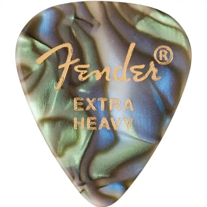 Fender® 351 Picks, XHeavy, Abalone 12