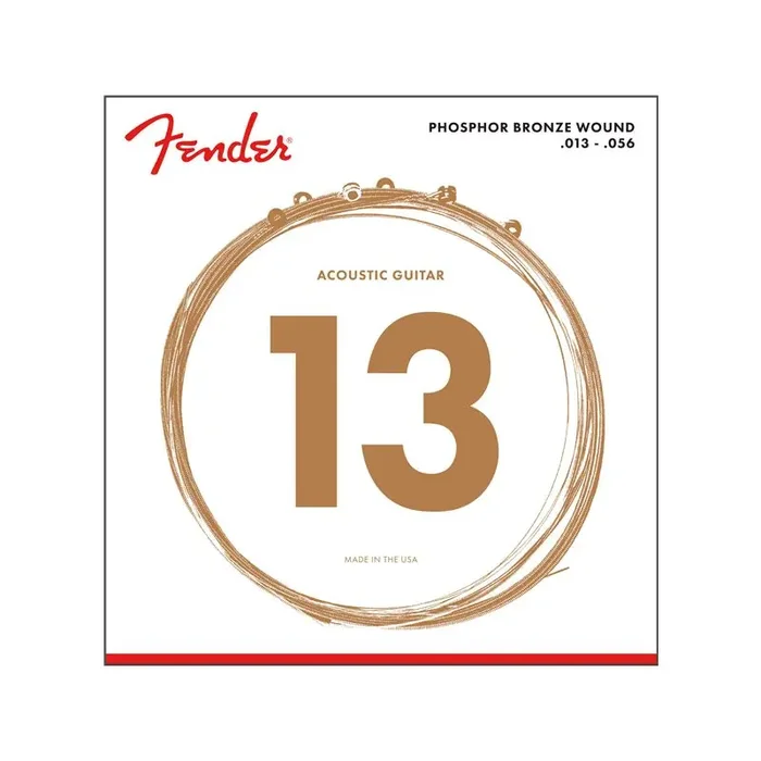 Fender® 60M Ac. Guitar Strings 013/056