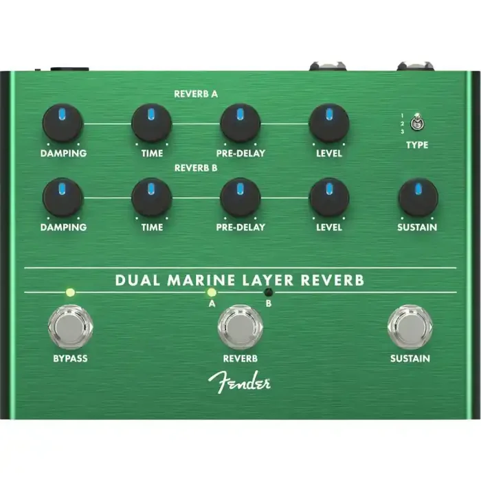 Fender® Dual Marine Layer Reverb Pedal