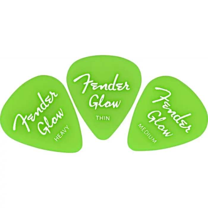 Fender® Glow in the dark 351 Picks (12)