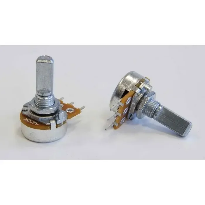 Fender® Potentiometer, A250K PC Mount, „D“- Shaft