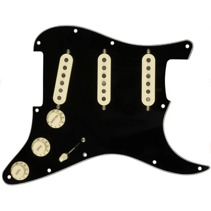 Fender® Prewired PG Strat® Fat 50 black