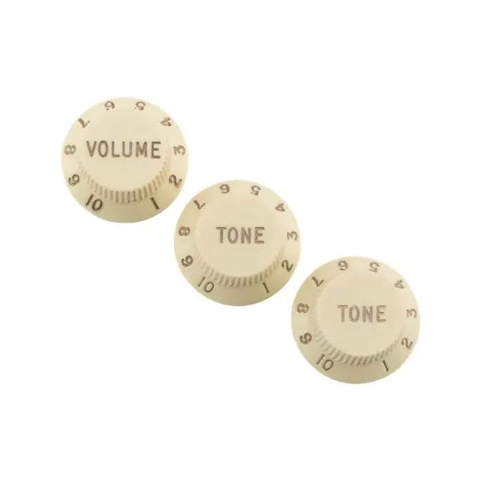 Fender® Roadworn Strat® Knobs aged white