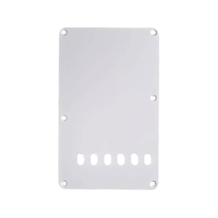 Fender® Strat® Backplate 1ply white 6h