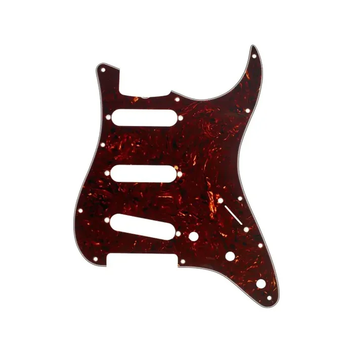 Fender® Strat® Pickguard 11-h 4ply tort.