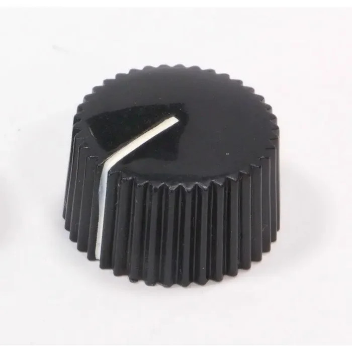 Fender Style Black barrel amp knob