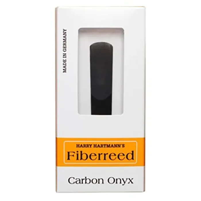 Fiberreed Blatt Sopran Sax Carbon Onyx M