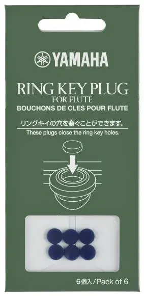 Flöten Ringklappen-Stöpsel