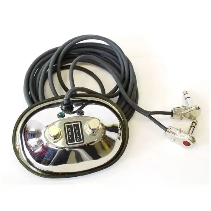 Footswitch, Channel & Reverb special for Fender Concert II, Twin Reverb II, Princeton Reverb II etc. with LEDs