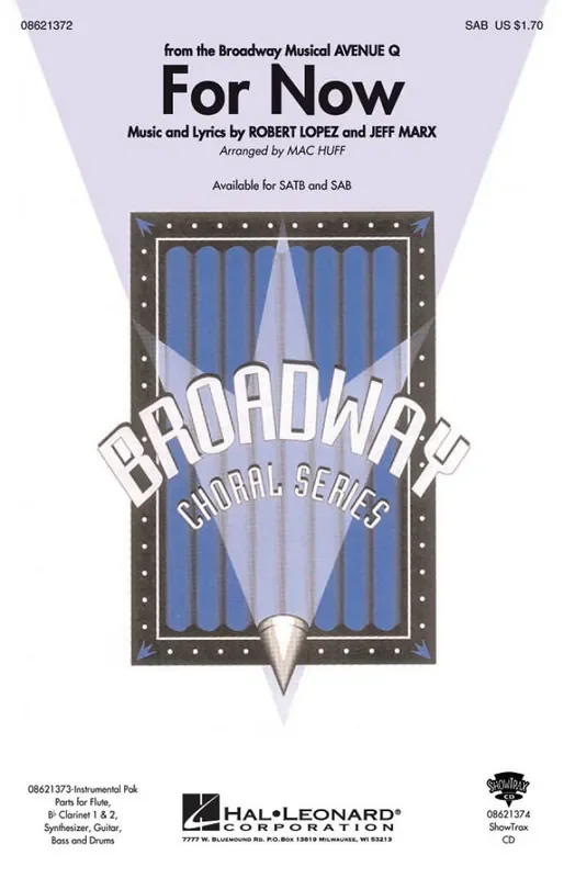 For Now (Avenue Q) (SAB)