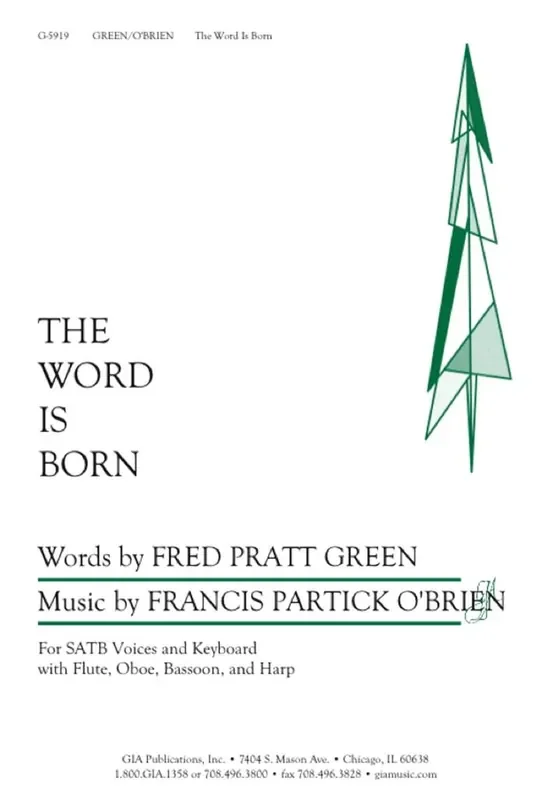 Francis Patrick O‘Brien Word Is Born, The Gemischter Chor mit Klavier/Orgel