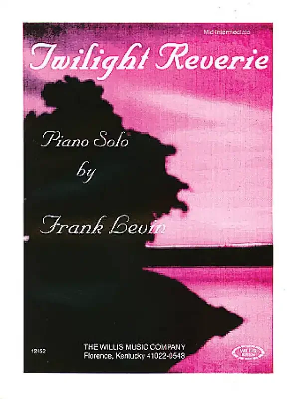 Frank Levin Twilight Reverie Klavier Solo