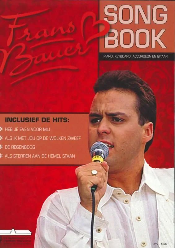 Frans Bauer – Songbook Klavier, Gesang, Gitarre (Songbooks)