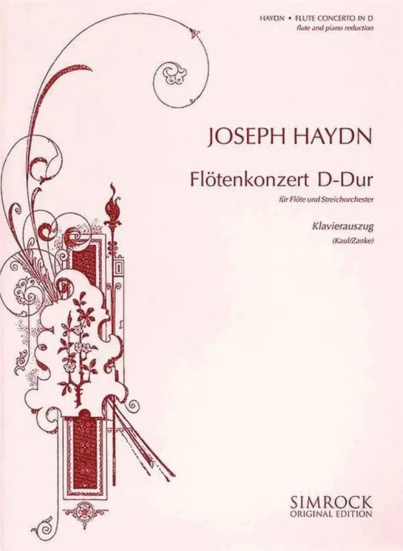 Franz Joseph Haydn Flute Concerto In D Hob.VII/D1 (Arr. Oskar Kaul) Flöte mit Begleitung