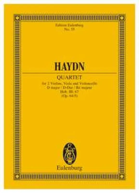 Franz Joseph Haydn String Quartet In D Major ‘Lerchen‘ Streichquartett