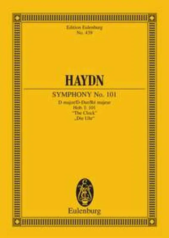 Franz Joseph Haydn Symphony No 101 In D Major ‘The Clock‘ Orchester