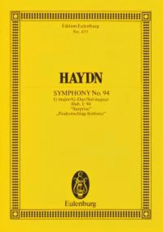 Franz Joseph Haydn Symphony No 94 In G Orchester
