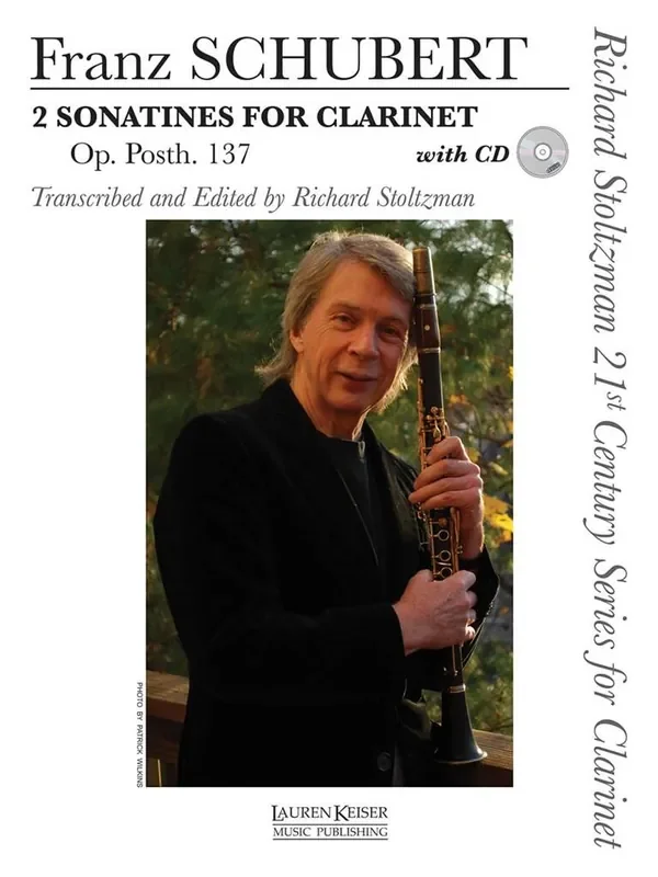Franz Schubert 2 Sonatines for Clarinet, Op. post. 137 Klarinette Solo
