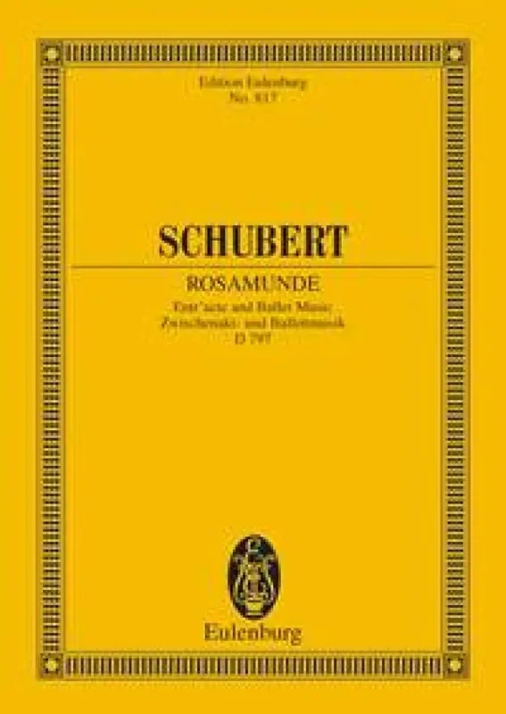Franz Schubert Rosamunde Op.26 D644 Orchester