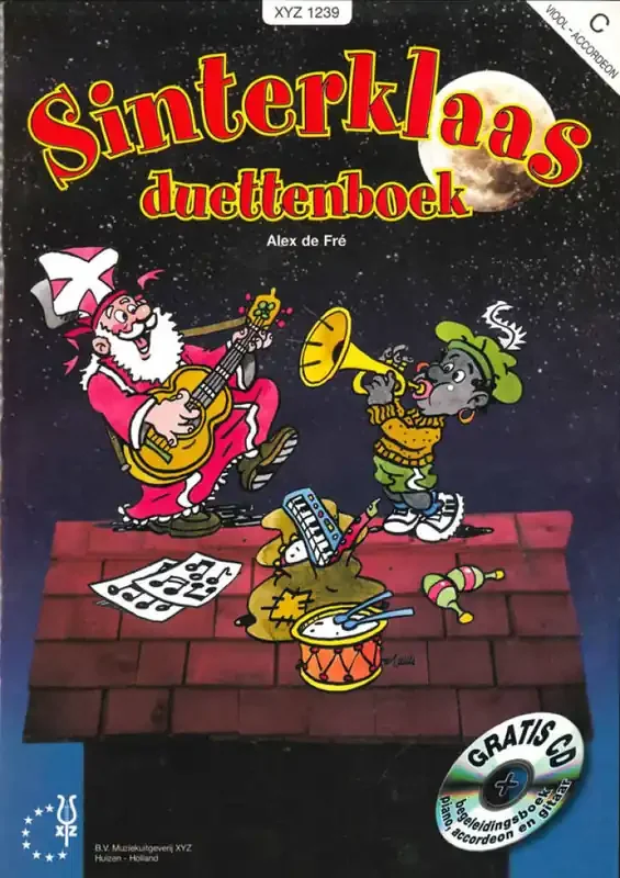 Fre Sinterklaas Duettenboek C Violine Solo