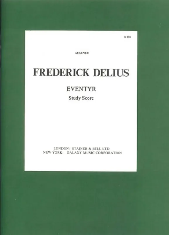Frederick Delius Eventyr, For Orchestra Orchester