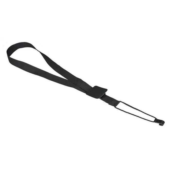 Gaucho classic guitar strap 10-pack, 10 straps with soundhole hook, black nylon, 30 mm. wide