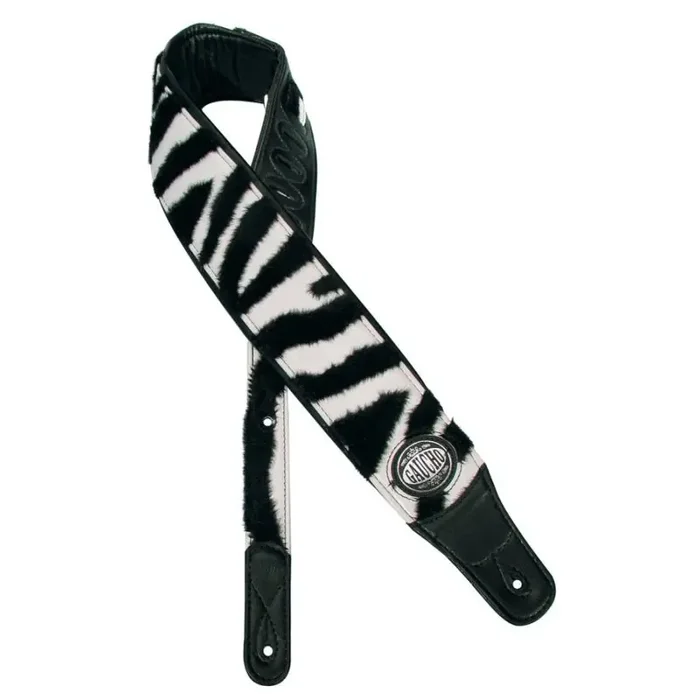 Gaucho Wildlife Series gitaarriem, imitatiebont, zepramotief