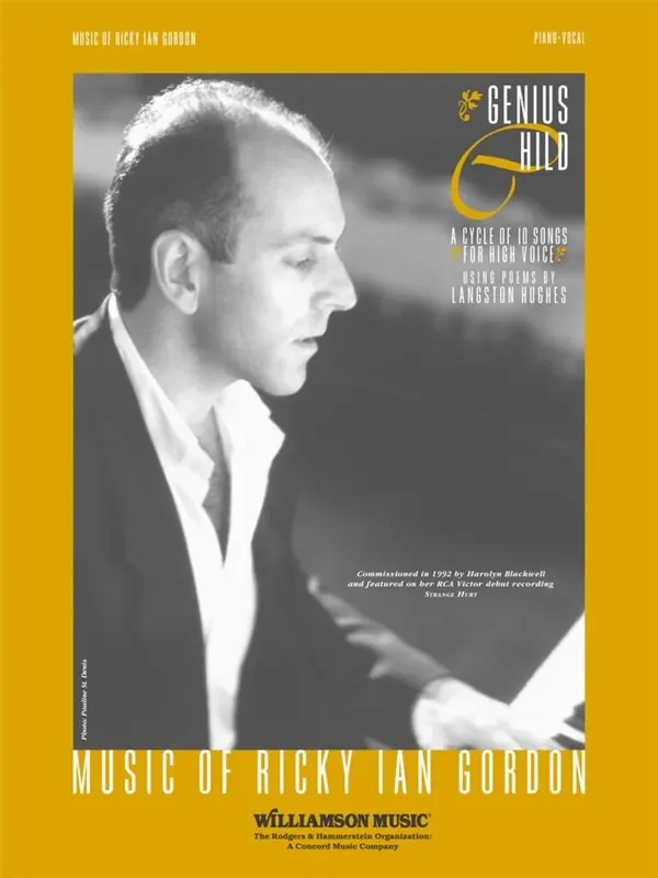 Genius Child – Music Of Ricky Ian Gordon Klavier, Gesang, Gitarre (Songbooks)