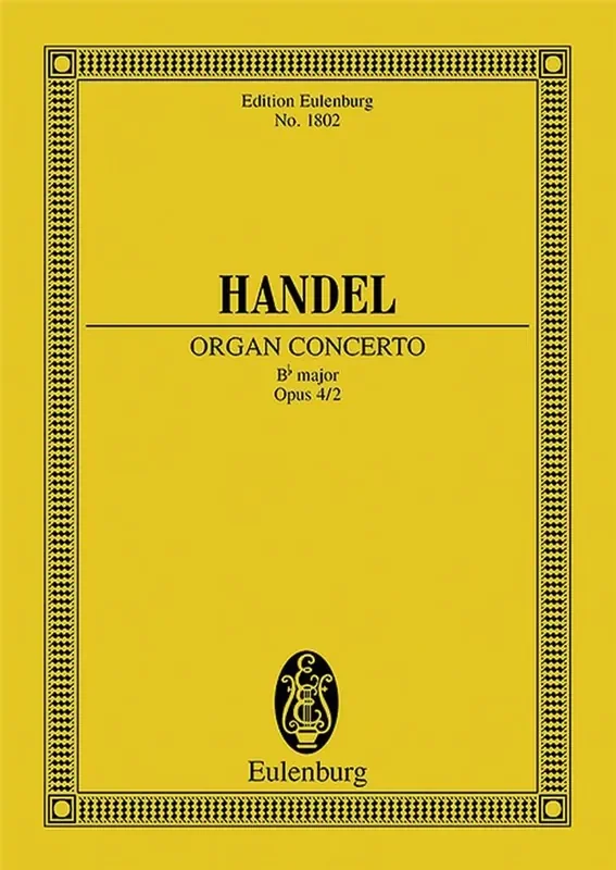 Georg Friedrich Händel Concert 02 Bes Op.4 Orchester