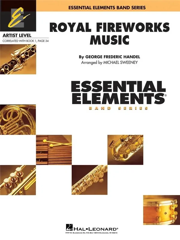 Georg Friedrich Händel Royal Fireworks Music (Arr. Michael Sweeney) Blasorchester