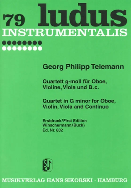 Georg Philipp Telemann Quartett Kammerensemble