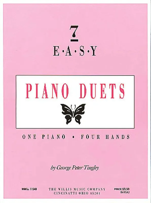 George Peter Tingley Seven Easy Piano Duets Klavier Solo