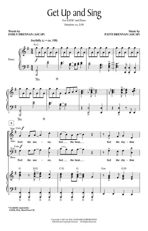 Get Up and Sing!