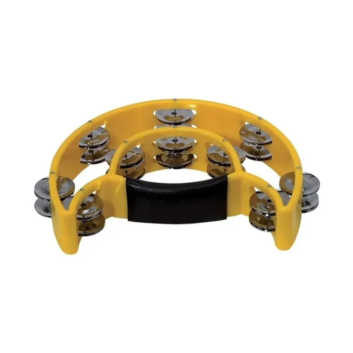 Gewa bell ring half moon 20 bells yellow