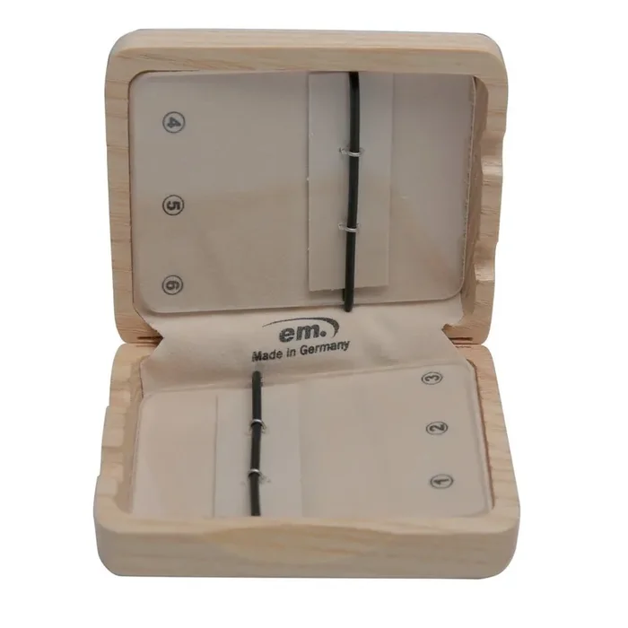 Gewa Blätteretui Tenor Saxophon 6 Blätter Natur Lackiert