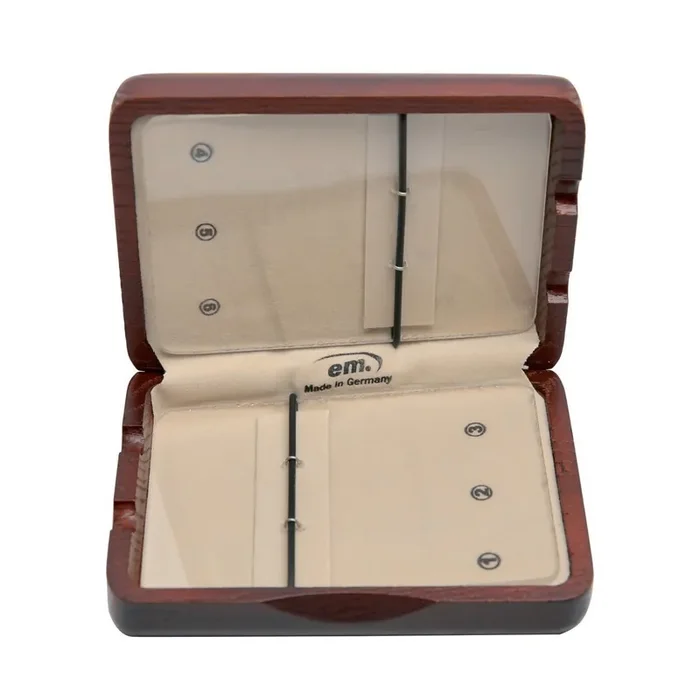 Gewa Blätteretui Tenor Saxophon 6 Blätter Rotbraun Lackiert